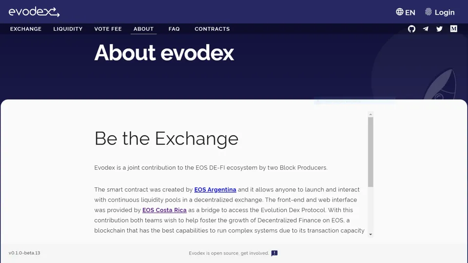 Evodex screenshot preview 3